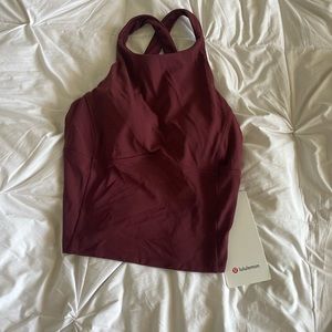 Maroon Key to Balance Tank Lululemon